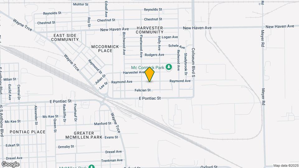 3426 Raymond St Map and Location Details