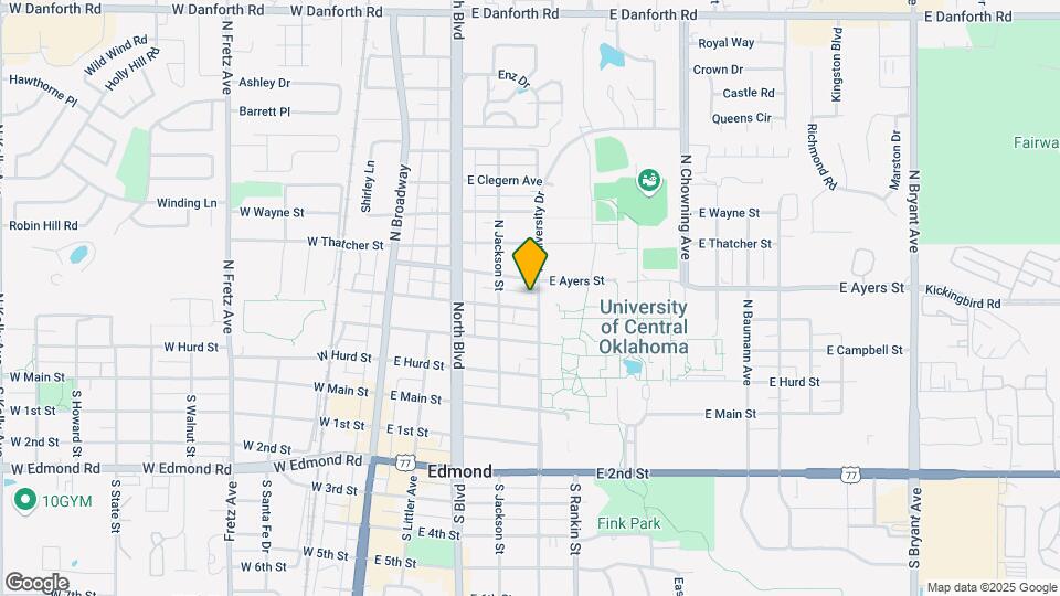 University Apartments Map and Location Details