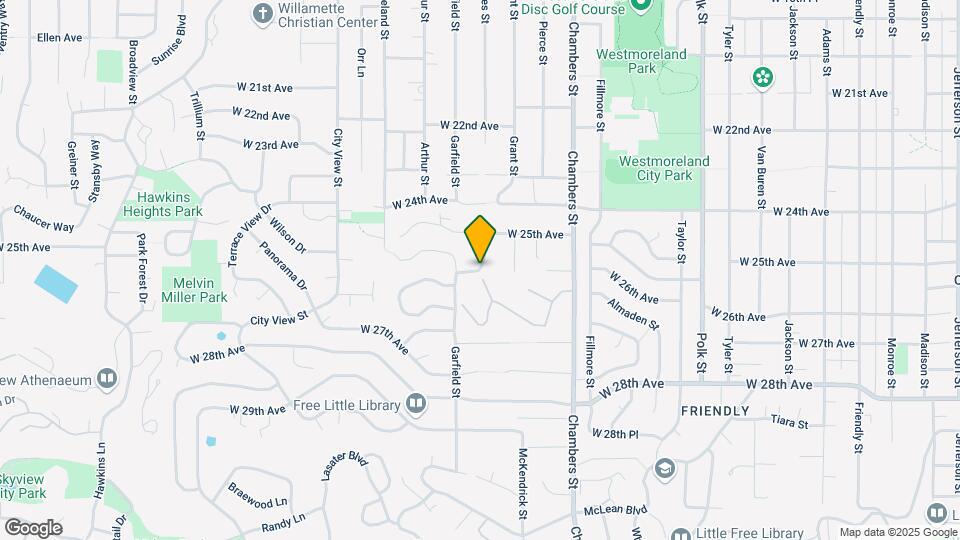 1920 W 25th Pl-Unit -1920 W25th Map and Location Details