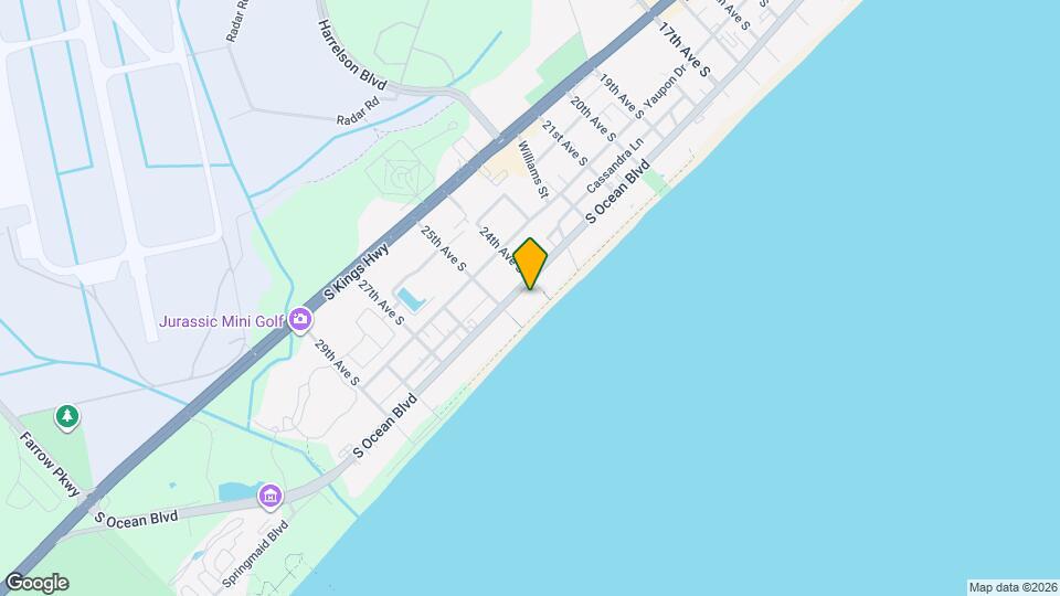 2401 S Ocean Blvd Mapa y Detalles de la Ubicación