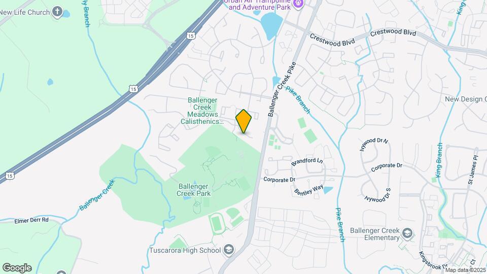 6409 Weatherby Ct Map and Location Details