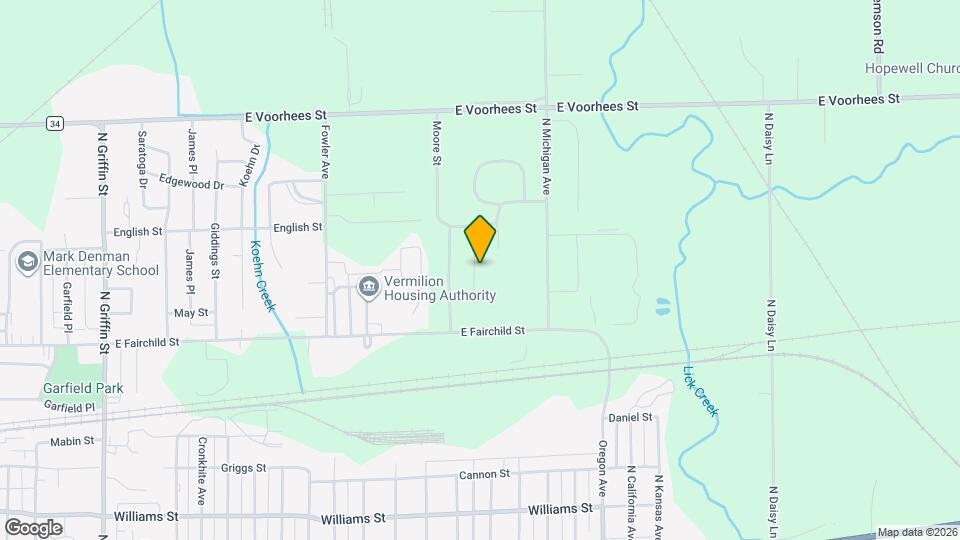 1003 Shasta Dr Map and Location Details