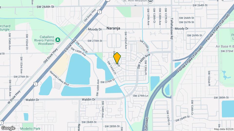27464 SW 143rd Ave Map and Location Details