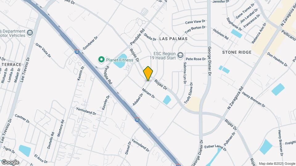 11714 Dos Palmas Dr Map and Location Details