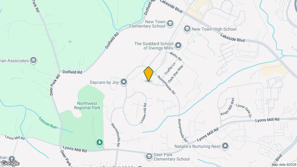 9821 Bon Haven Ln Map and Location Details