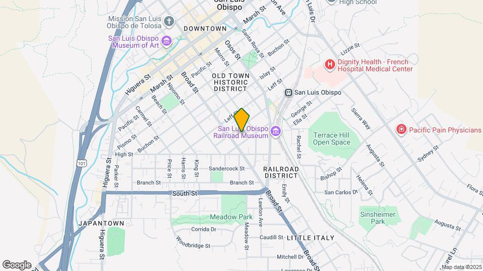 1831 Garden St Map and Location Details