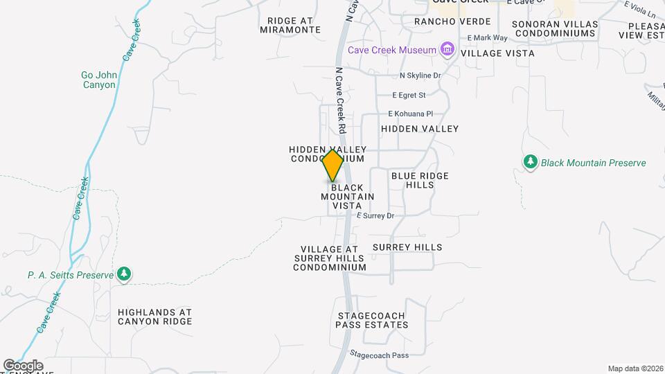 37041 N Conestoga Trail Map and Location Details