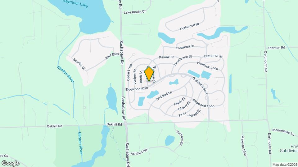 3735 Pinoak St Mapa y Detalles de la Ubicación