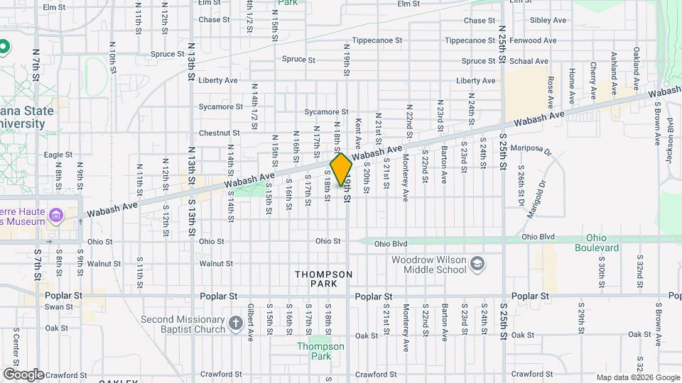 57 S 19th St Map and Location Details