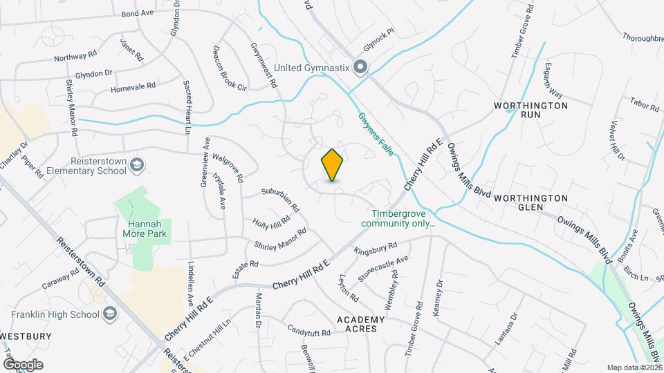 8 Ruddington Ct Map and Location Details