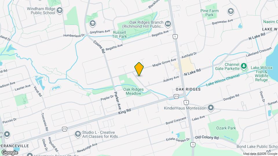 19 Schomberg Rd Map and Location Details