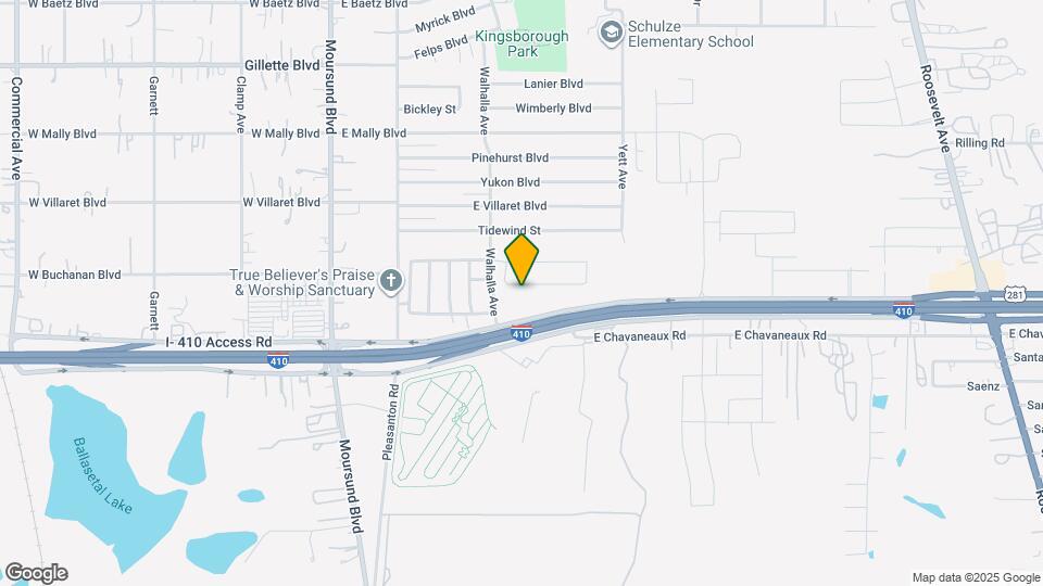 422 Pleasanton Way Map and Location Details