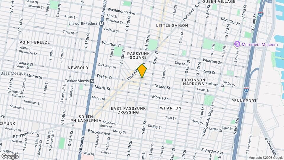 1527 S 10th St Map and Location Details