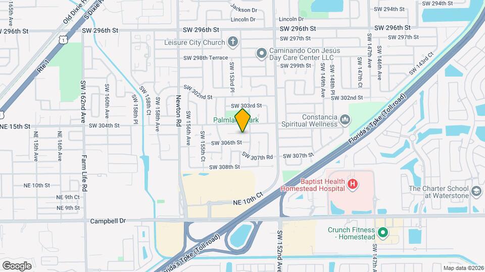 15320 SW 305th St Map and Location Details