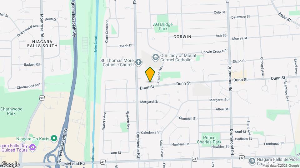 6801 Dunn St Map and Location Details