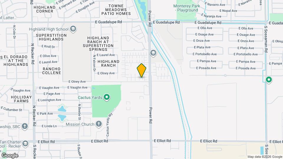 4737 E Olney Ave Map and Location Details