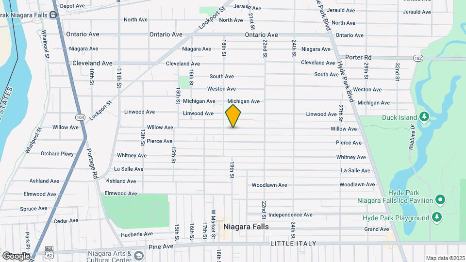 1815 Willow Ave Map and Location Details