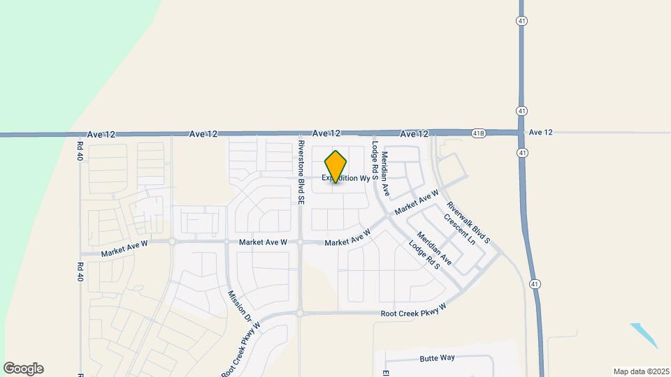 661 Blue Oak Lane W Map and Location Details