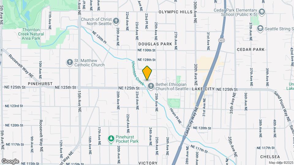 12513 24th Ave NE Map and Location Details