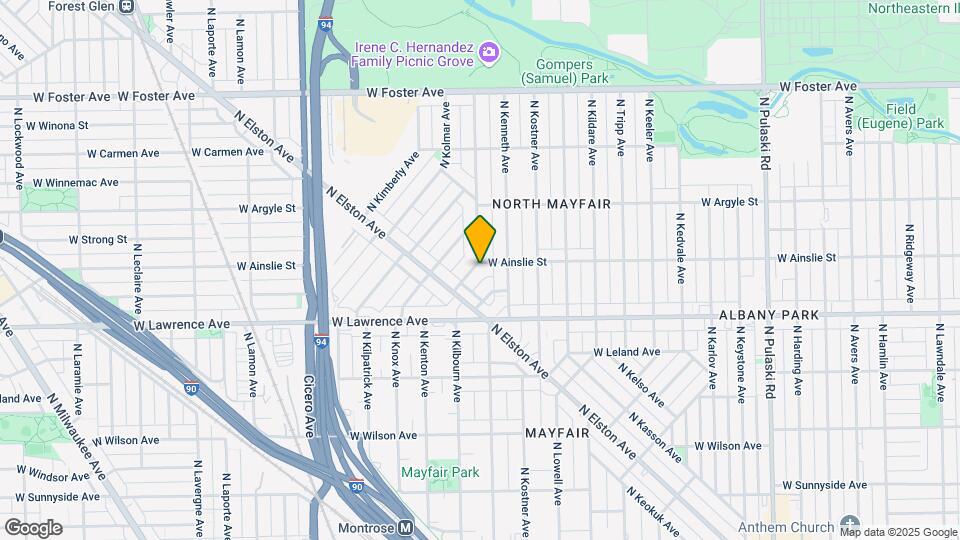 4463 W Ainslie St Mapa y Detalles de la Ubicación