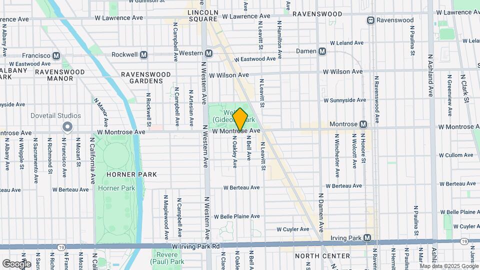 2251 W Montrose Ave-Unit -3 Map and Location Details