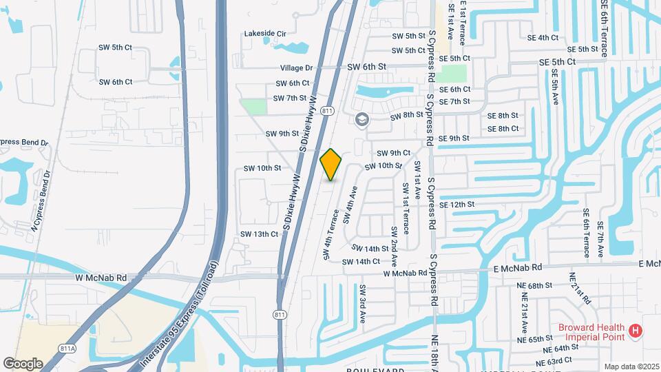 1105 S Flagler Ave, Unit 602 Map and Location Details