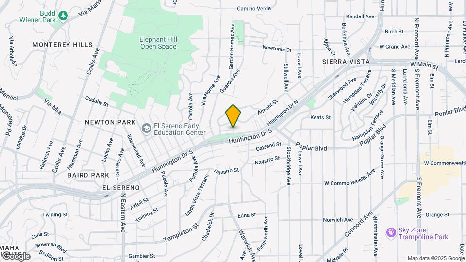 5179 Huntington Dr N Map and Location Details