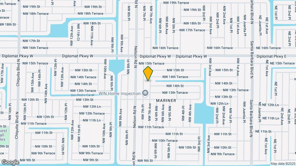 1406 NW 7th Ave Map and Location Details