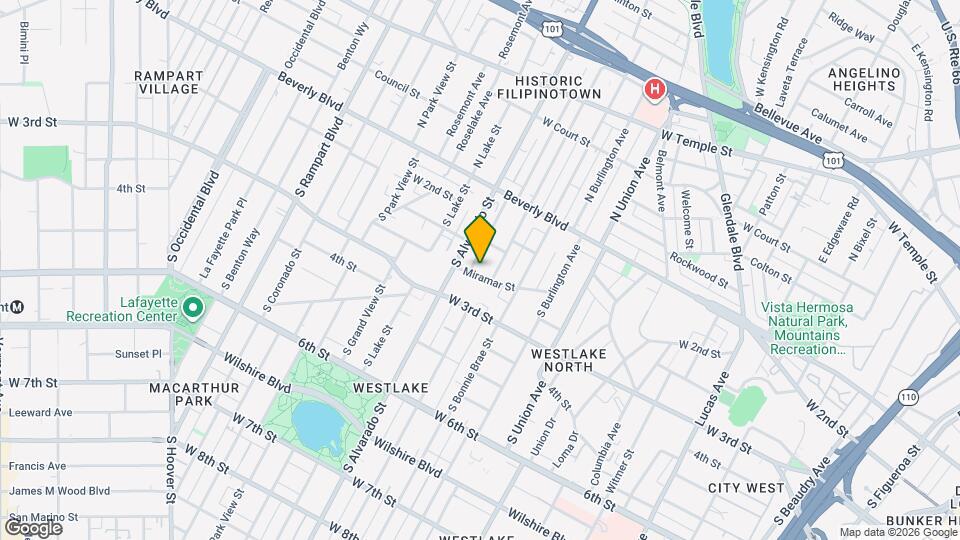 192 S Mountain View Ave, Unit 203 Mapa y Detalles de la Ubicación