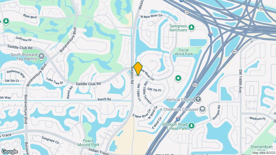630 SW 159th Terrace Map and Location Details
