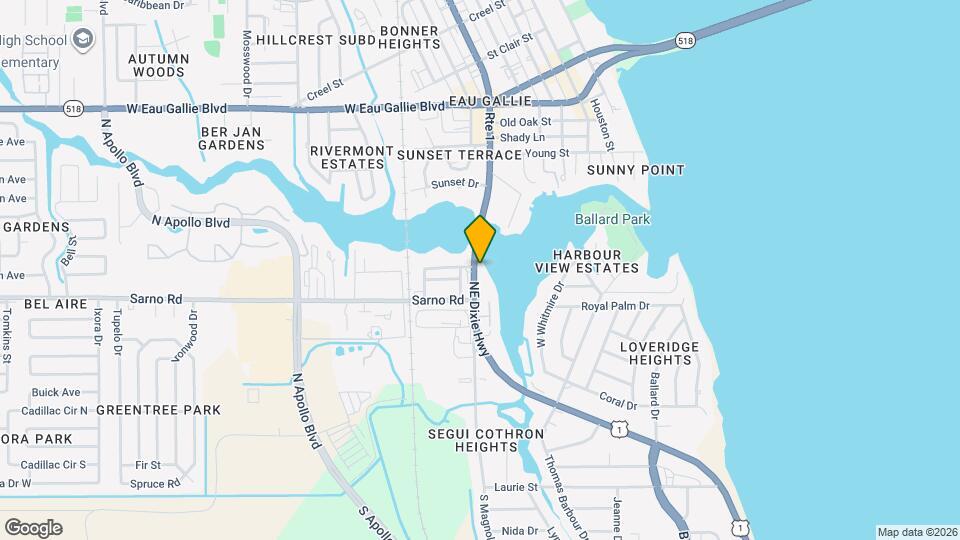 905 N Harbor City Blvd Map and Location Details