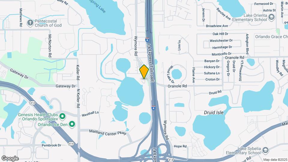952 Lake Destiny Rd Map and Location Details