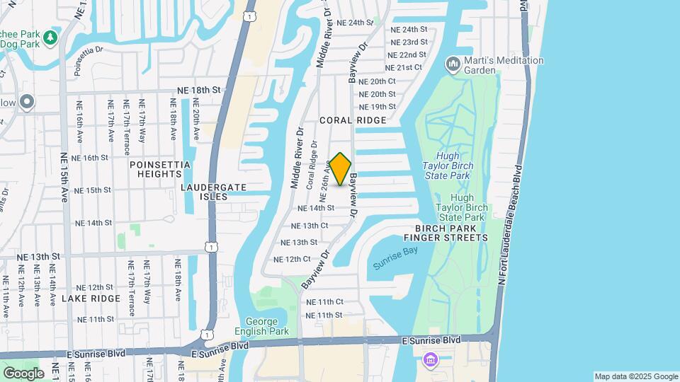 2620 NE 15th St Map and Location Details