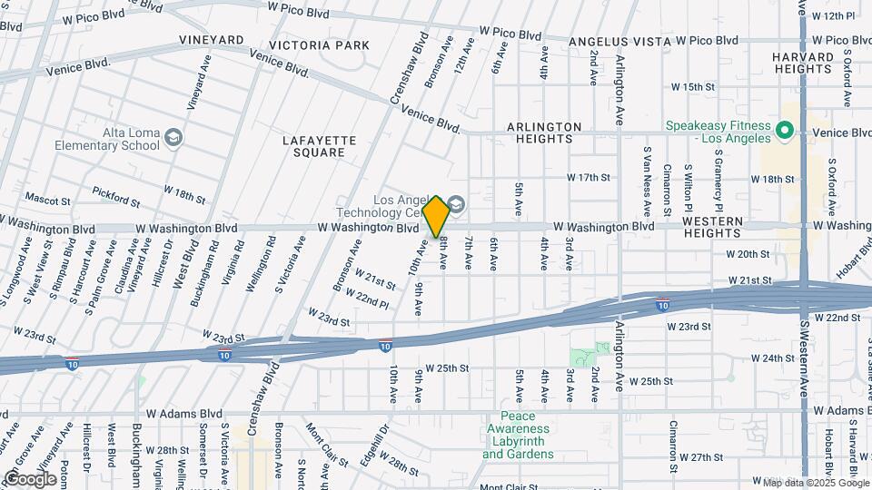 1921 8th Ave Mapa y Detalles de la Ubicación