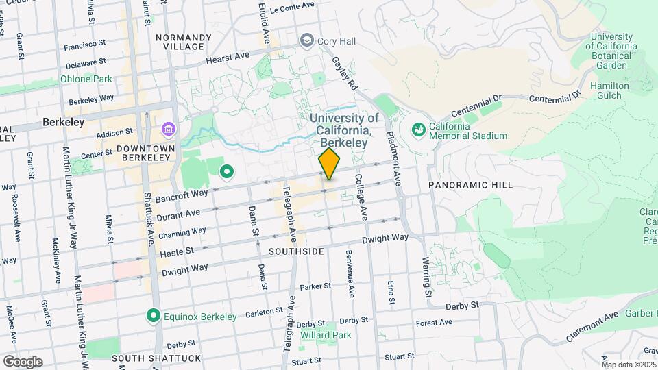 2605 Durant Ave Mapa y Detalles de la Ubicación