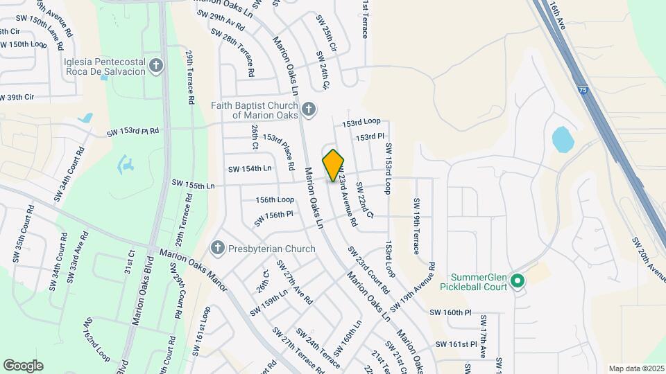 15593 SW 23rd Court Rd Map and Location Details