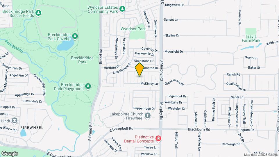 2806 Glenwick Ct Map and Location Details