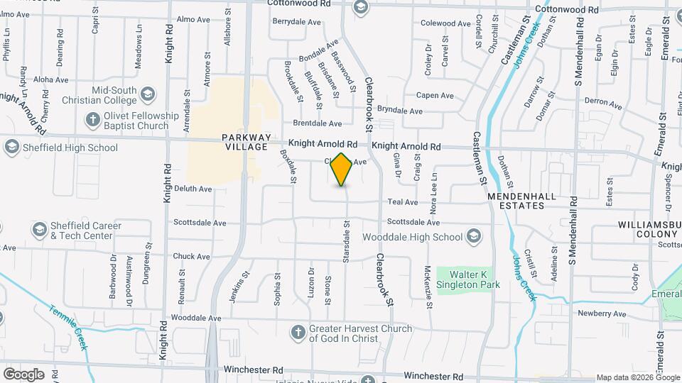 3253 Starsdale St Map and Location Details