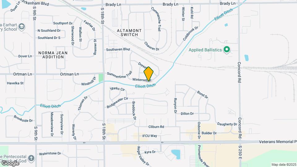 2321 Winterset Dr Map and Location Details