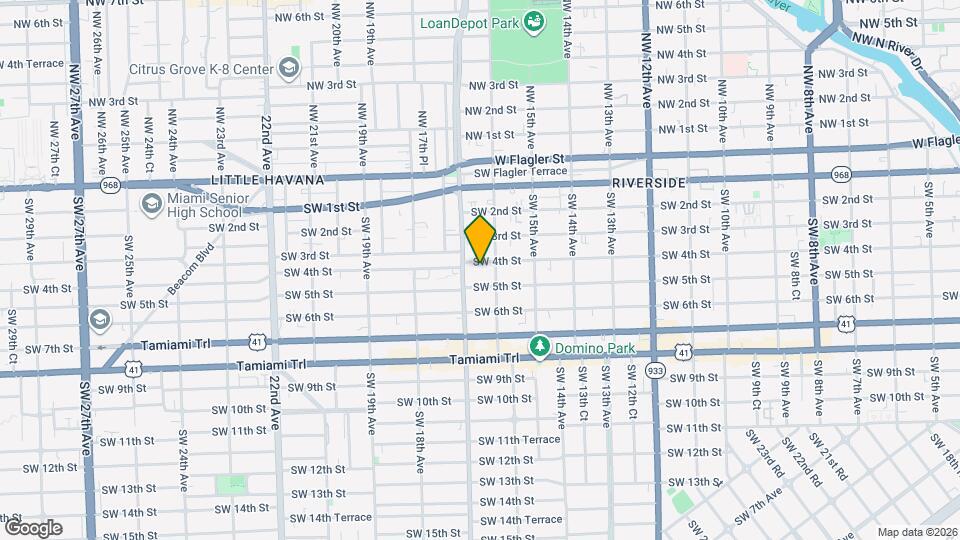 1630 SW 4th St, Unit 2 Map and Location Details