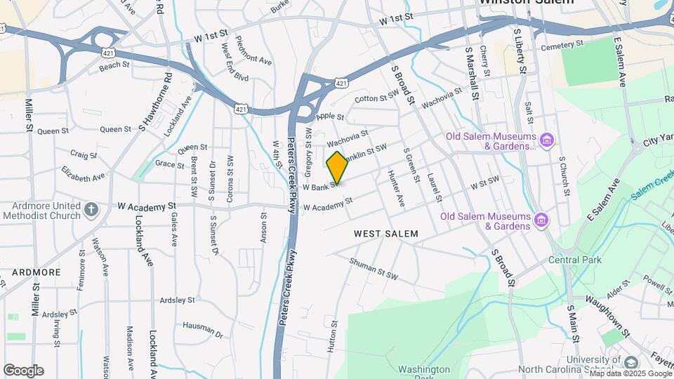 1064 W Bank St Map and Location Details