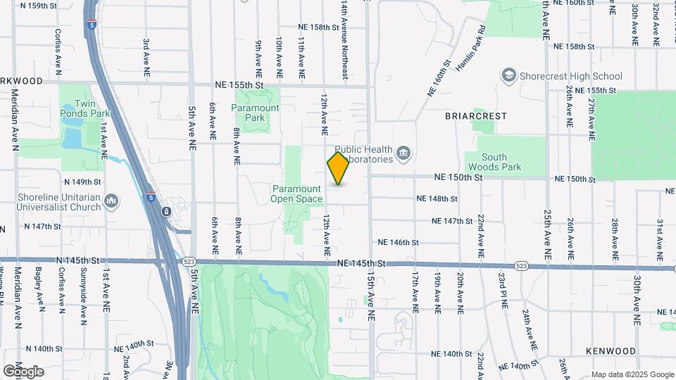 14820 12th Ave NE Map and Location Details