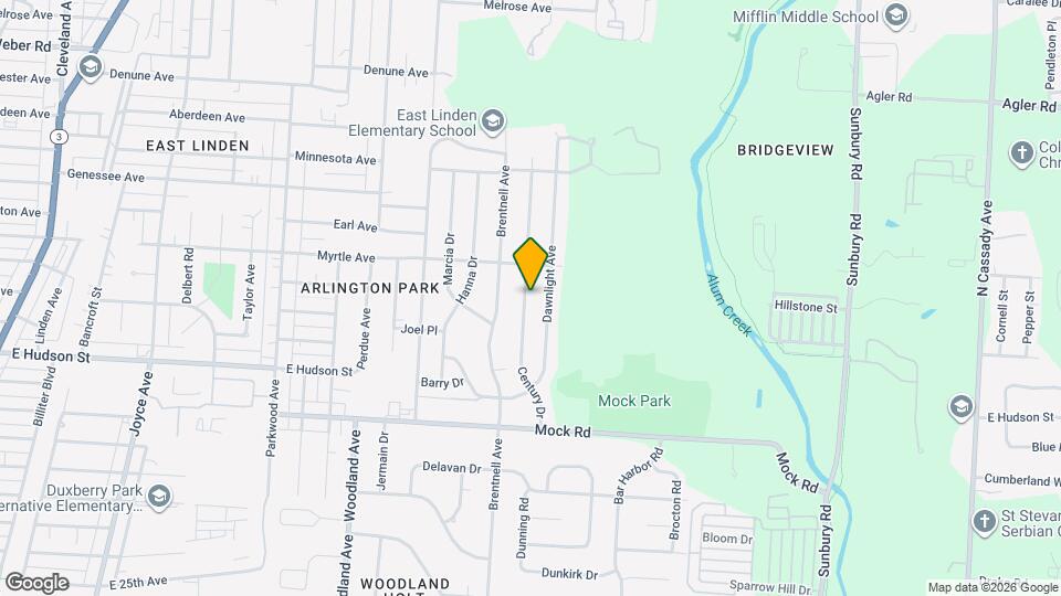 2262 Century Dr Map and Location Details