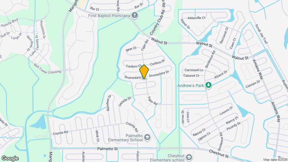 601 Fisher Ct Mapa y Detalles de la Ubicación