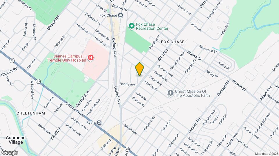 7717 Ferndale St Mapa y Detalles de la Ubicación