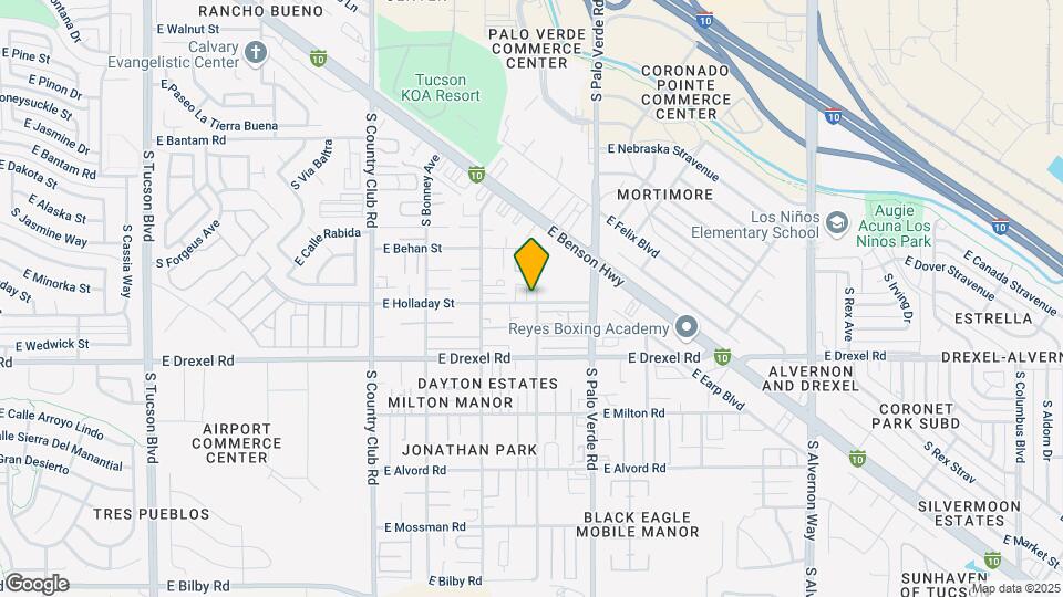 3337 E Holladay St Map and Location Details