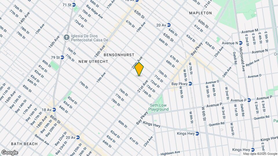 2061 73rd St Map and Location Details