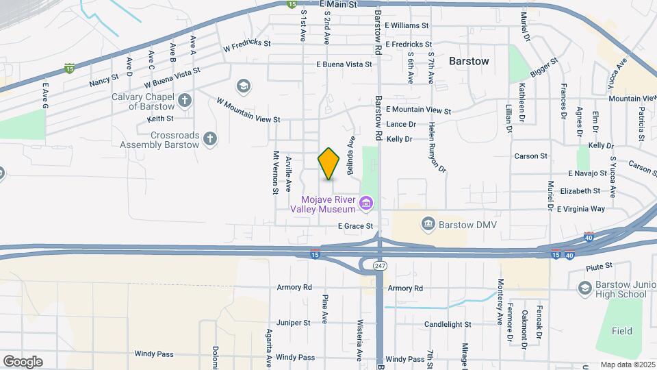 816 Caliente Dr Map and Location Details