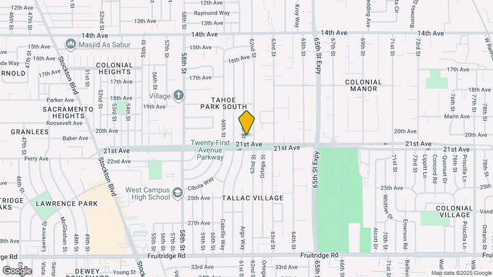 4739 61st St Map and Location Details