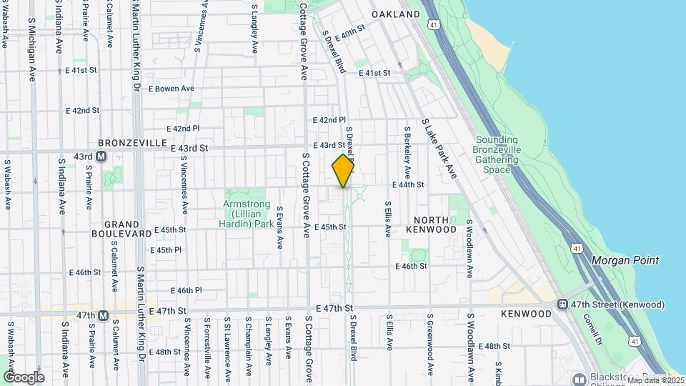 4410 S Drexel Blvd Map and Location Details